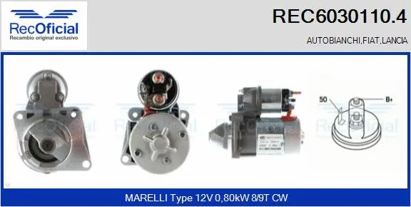 Starter (REC6030110.4)