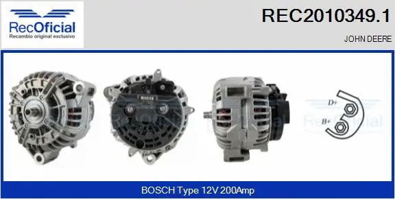 Alternator (REC2010349.1)