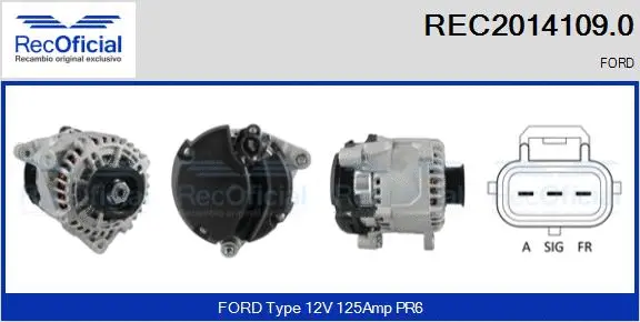 Alternator (REC2014109.0)