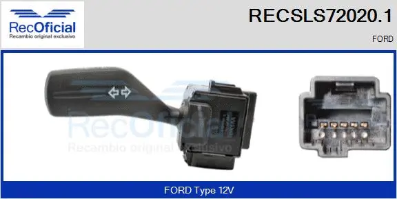 Steering Column Switch (RECSLS72020.1)