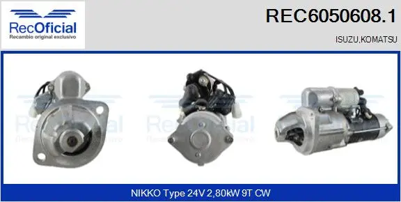 Starter (REC6050608.1)