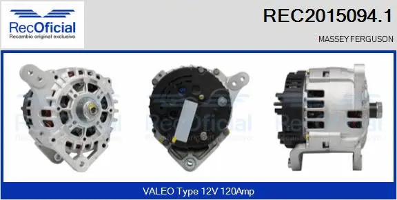 Alternator (REC2015094.1)