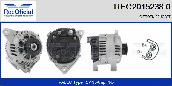 Alternator (REC2015238.0)
