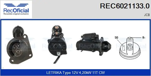 Starter (REC6021133.0)