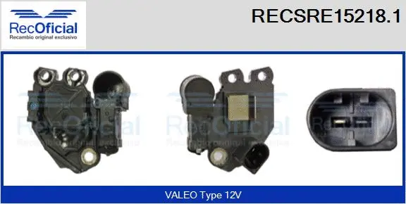 Alternator Regulator (RECSRE15218.1)