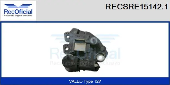 Alternator Regulator (RECSRE15142.1)