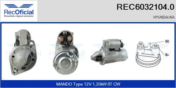 Starter (REC6032104.0)
