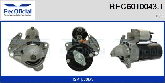 Starter (REC6010043.1)