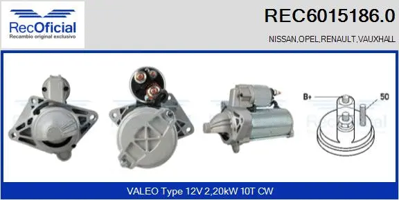 Starter (REC6015186.0)