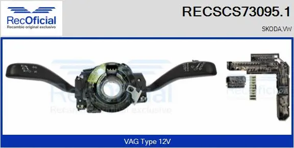 Steering Column Switch (RECSCS73095.1)