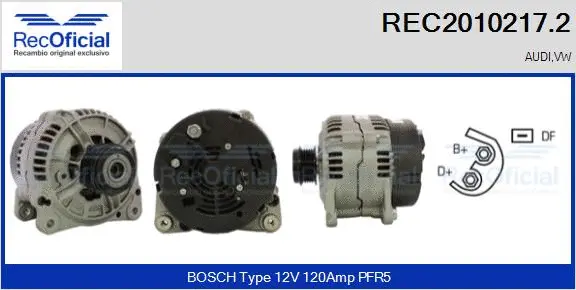 Alternator (REC2010217.2)