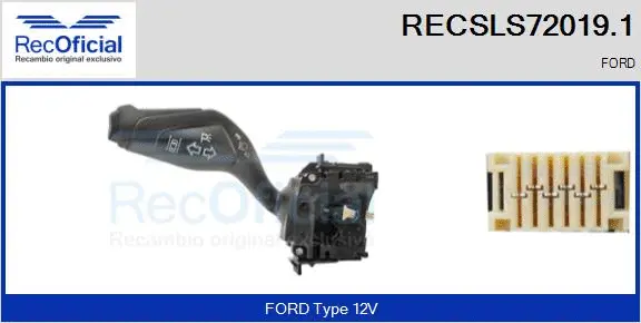 Steering Column Switch (RECSLS72019.1)