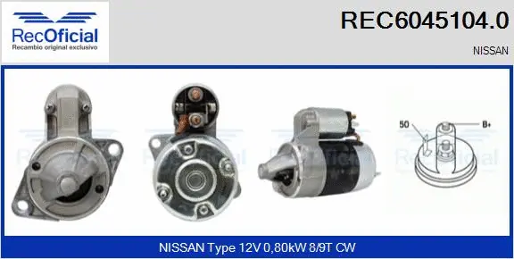 Starter (REC6045104.0)