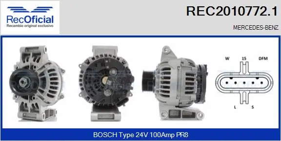 Alternator (REC2010772.1)