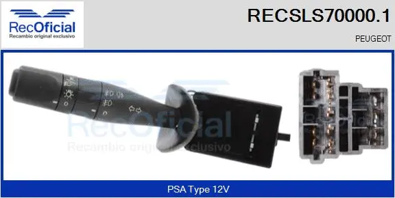 Steering Column Switch (RECSLS70000.1)