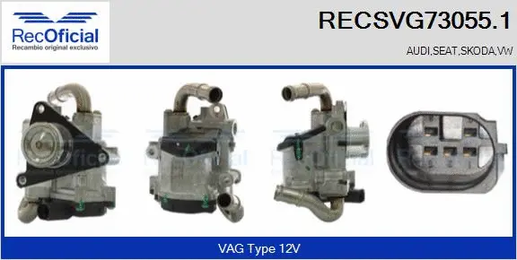 EGR Valve (RECSVG73055.1)