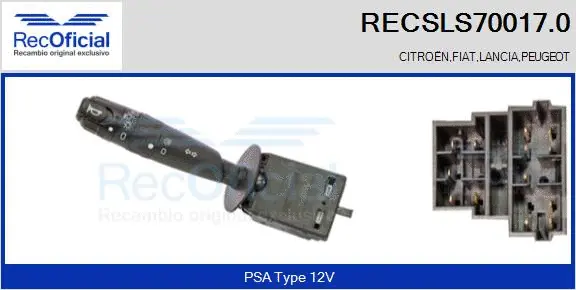 Steering Column Switch (RECSLS70017.0)