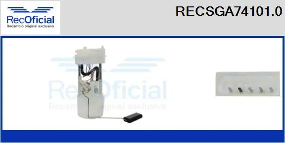 Fuel Feed Unit (RECSGA74101.0)