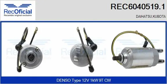 Starter (REC6040519.1)