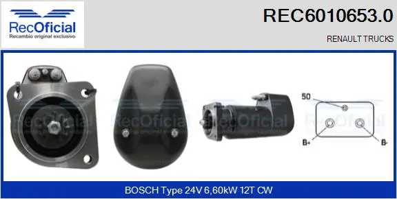 Starter (REC6010653.0)