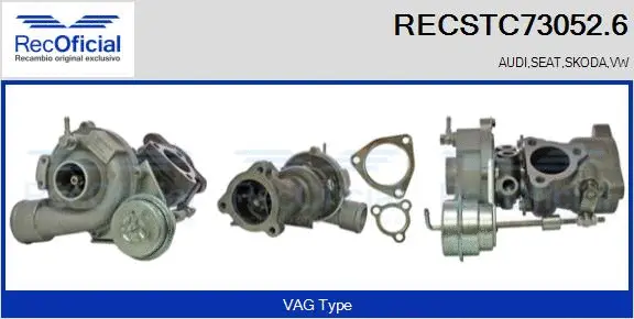 Charger, charging (supercharged/turbocharged) (RECSTC73052.6)