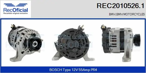 Alternator (REC2010526.1)