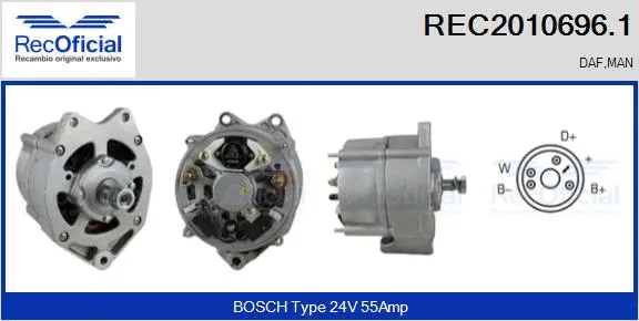 Alternator (REC2010696.1)