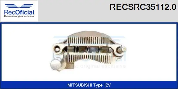 Rectifier, alternator (RECSRC35112.0)