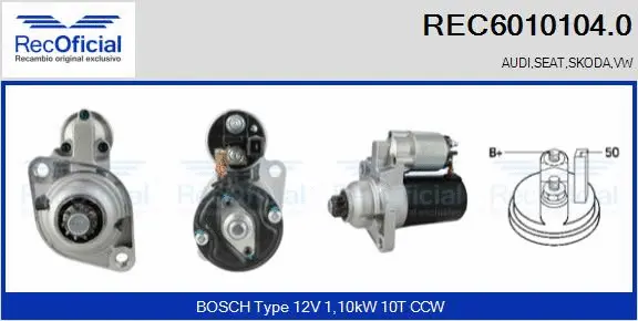 Starter (REC6010104.0)