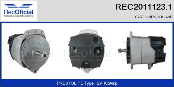 Alternator (REC2011123.1)