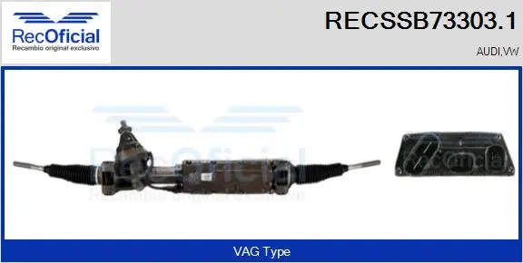 Steering Gear (RECSSB73303.1)