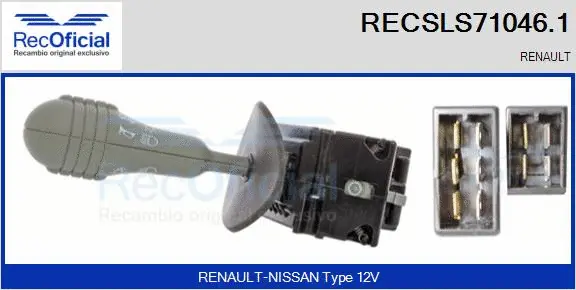 Steering Column Switch (RECSLS71046.1)