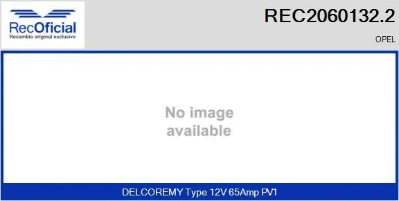 Alternator (REC2060132.2)