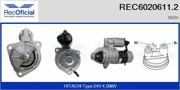 Starter (REC6020611.2)