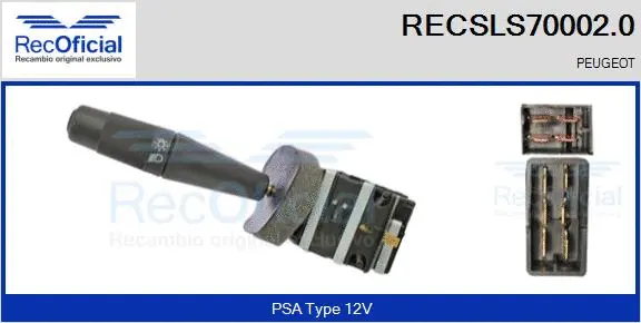 Steering Column Switch (RECSLS70002.0)