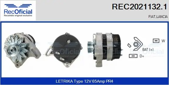 Alternator (REC2021132.1)
