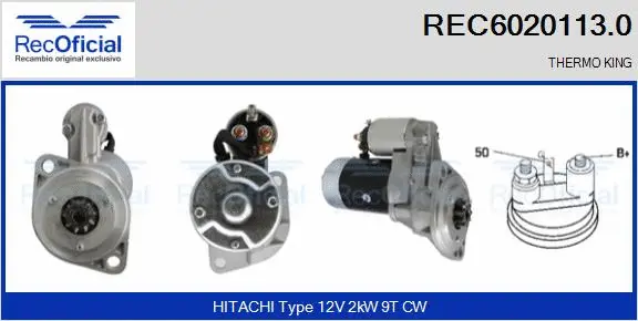 Starter (REC6020113.0)