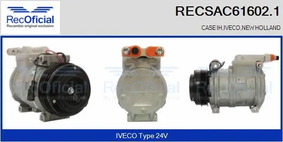 Compressor, air conditioning (RECSAC61602.1)