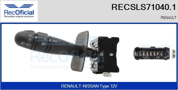 Steering Column Switch (RECSLS71040.1)
