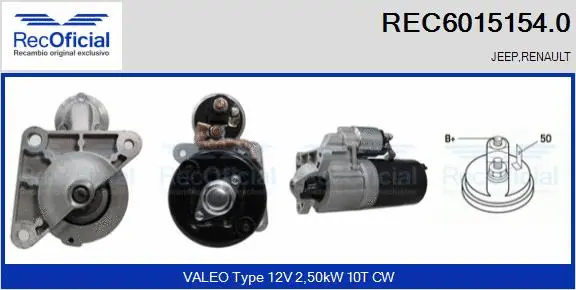 Starter (REC6015154.0)