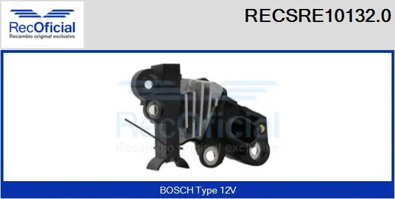 Alternator Regulator (RECSRE10132.0)