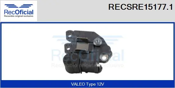 Alternator Regulator (RECSRE15177.1)