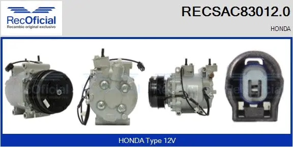 Compressor, air conditioning (RECSAC83012.0)