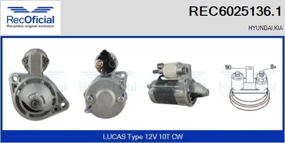 Starter (REC6025136.1)