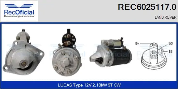 Starter (REC6025117.0)