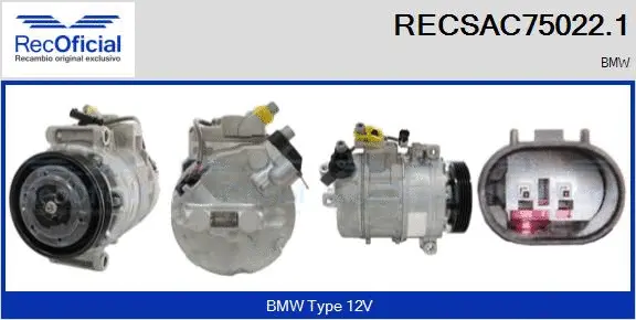 Compressor, air conditioning (RECSAC75022.1)