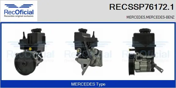 Hydraulic Pump, steering (RECSSP76172.1)