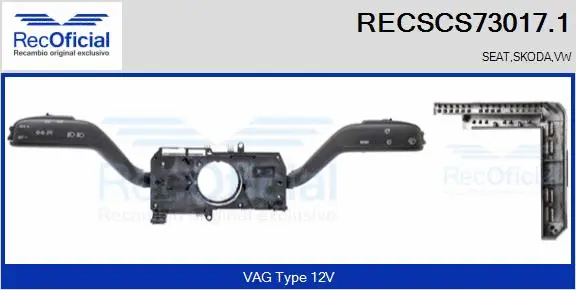 Steering Column Switch (RECSCS73017.1)