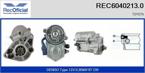 Starter (REC6040213.0)