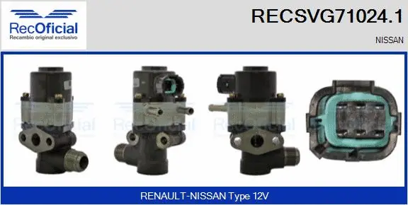 EGR Valve (RECSVG71024.1)
